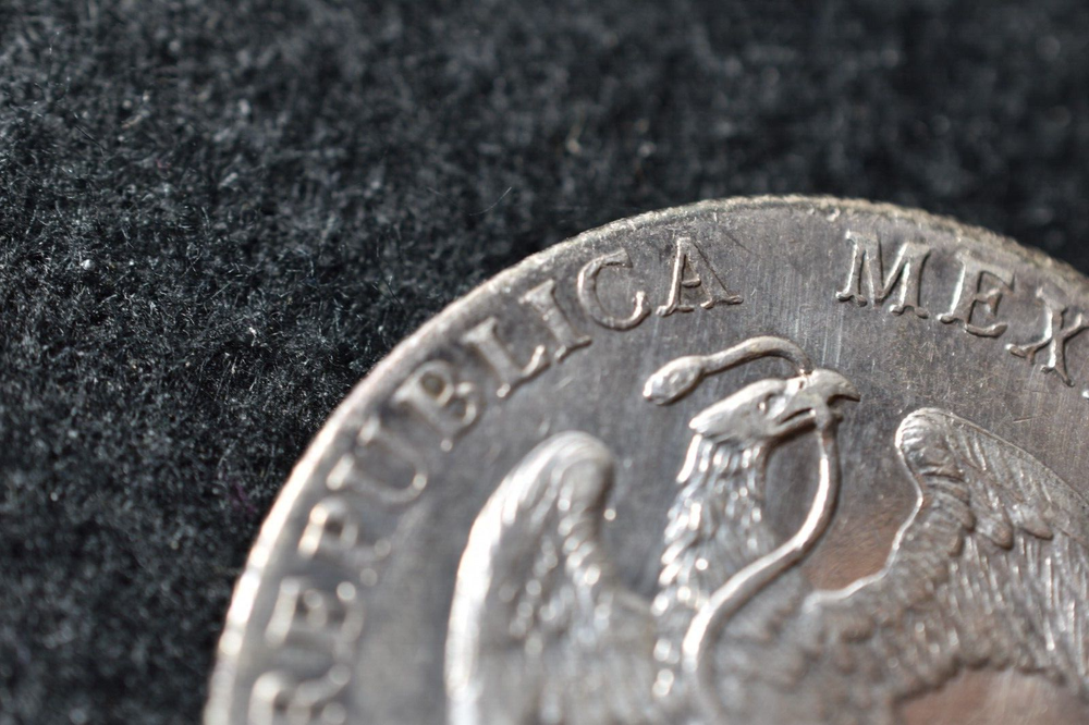 MEXICO 1893 PESO-HERMONSILLO MINT