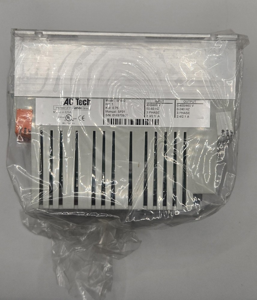 Lenze AC Tech SF410 Adjustable Speed AC Motor Control