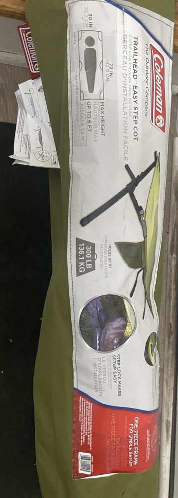 Coleman Trailhead Easy Step Cot