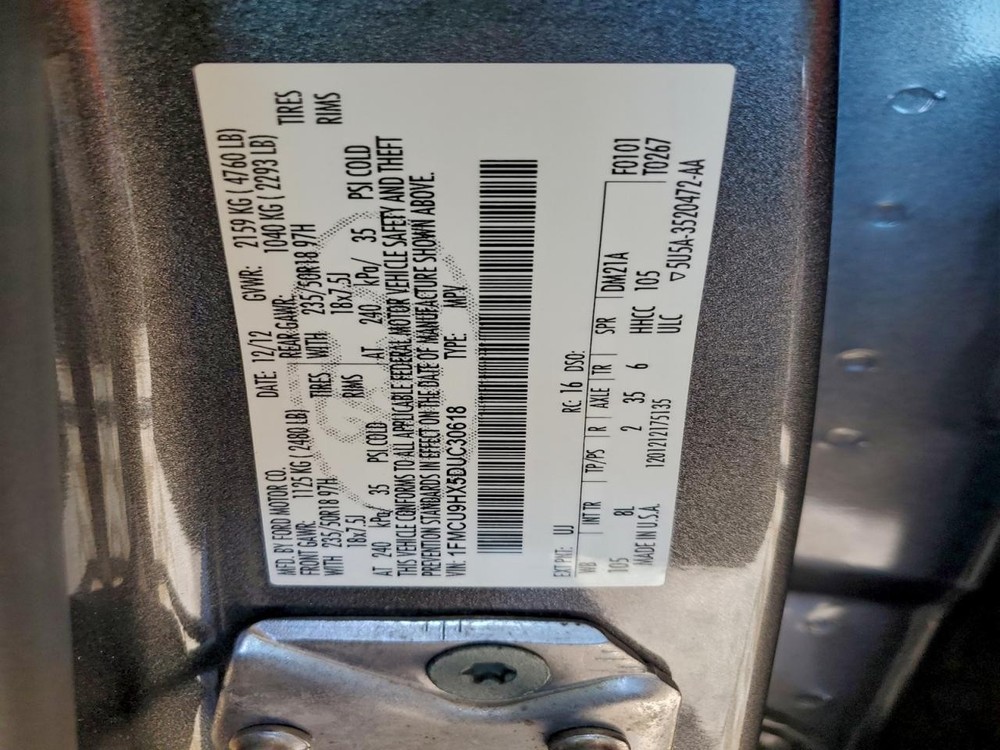 Used A/C Selector Switch fits: 2013 Ford Escape Front automatic temperature cont