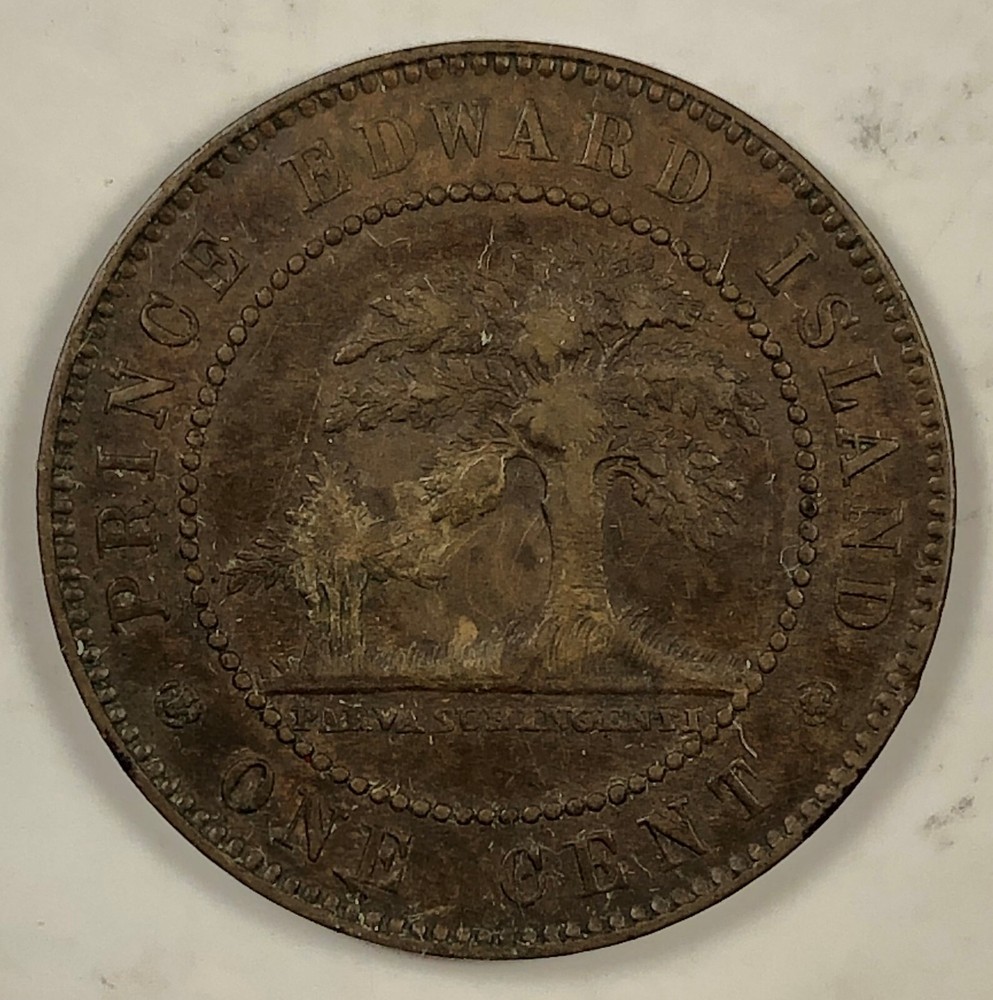 1871 PEI Canada 1c, KM4