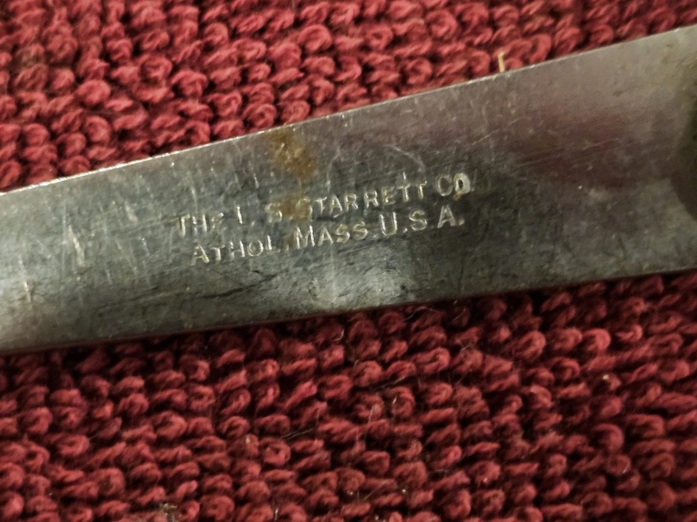 Vintage Starrett 6” Lock-Joint Inside Caliper