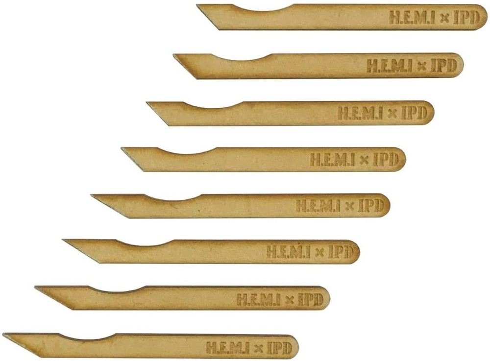 H.E.M.I x IPD Polar File Assorted Hobby Tools (8 PCS.) 0020