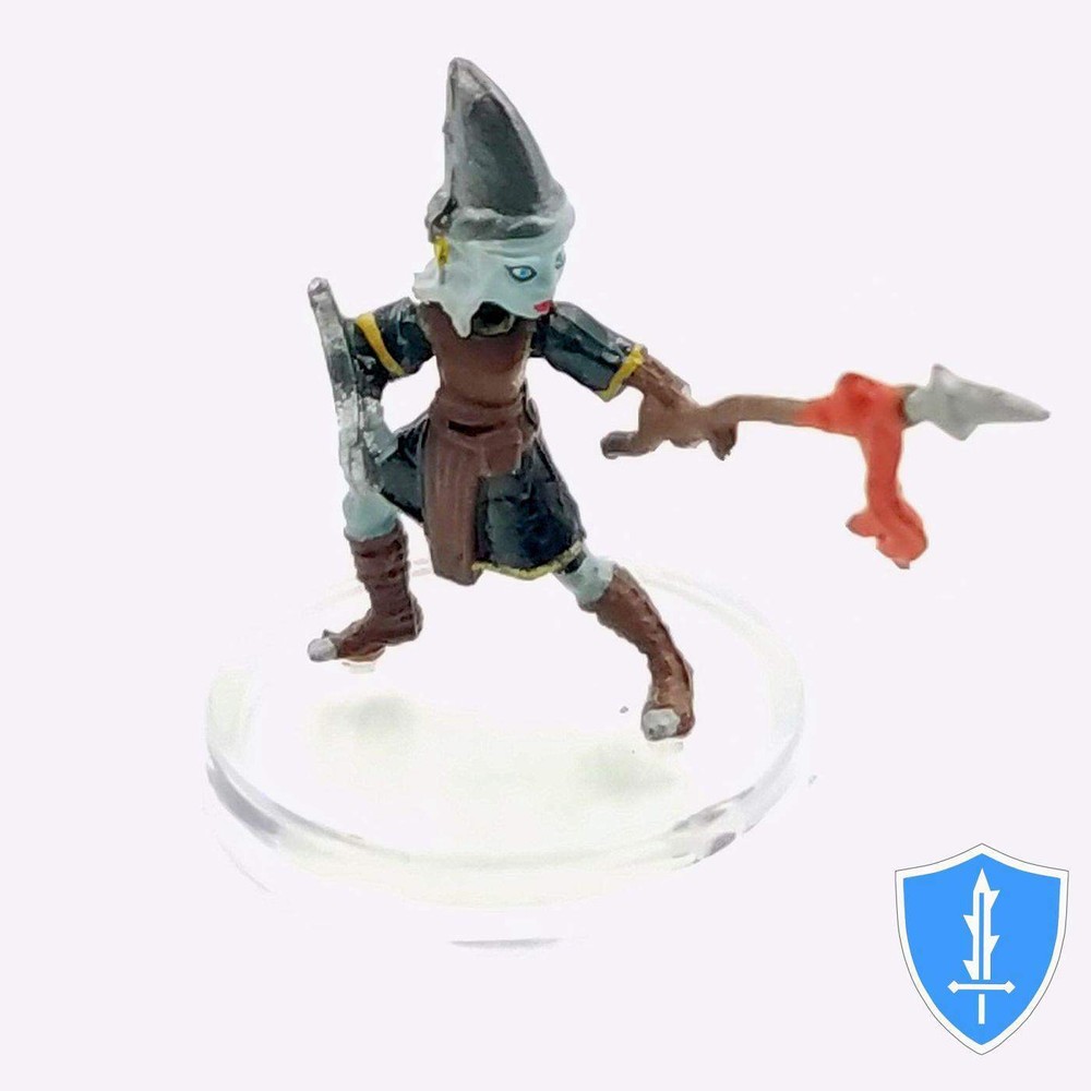 Deep Gnome Warrior - Darklands Rising #2 Pathfinder Battles D&D Fighter Mini
