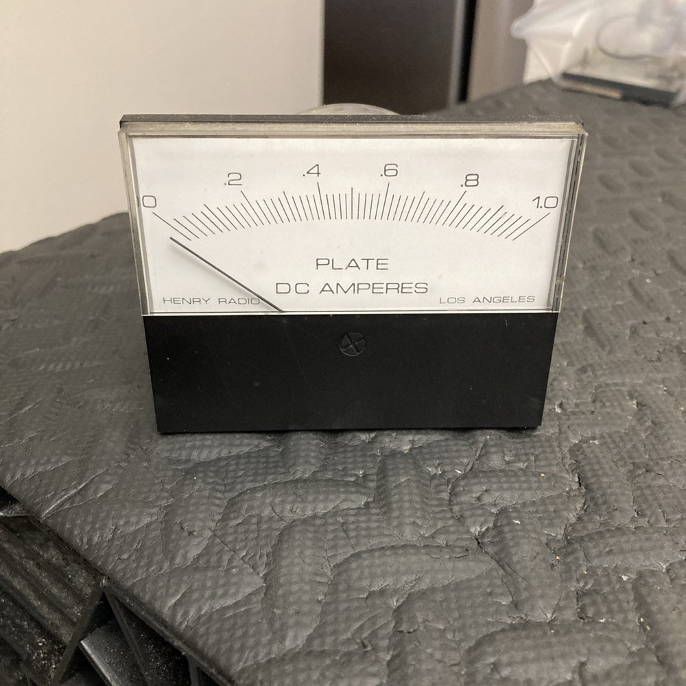 Henry 2KD-5 Amplifier Plate Current Meter