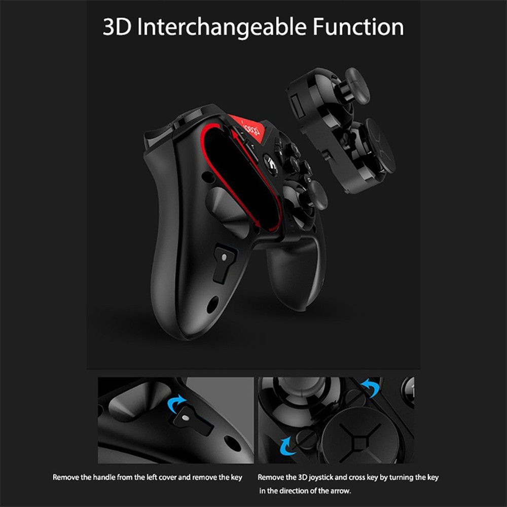Bluetooth 3.0 Wireless Gamepad Controller Handle Vibration for Nintendo Swtich