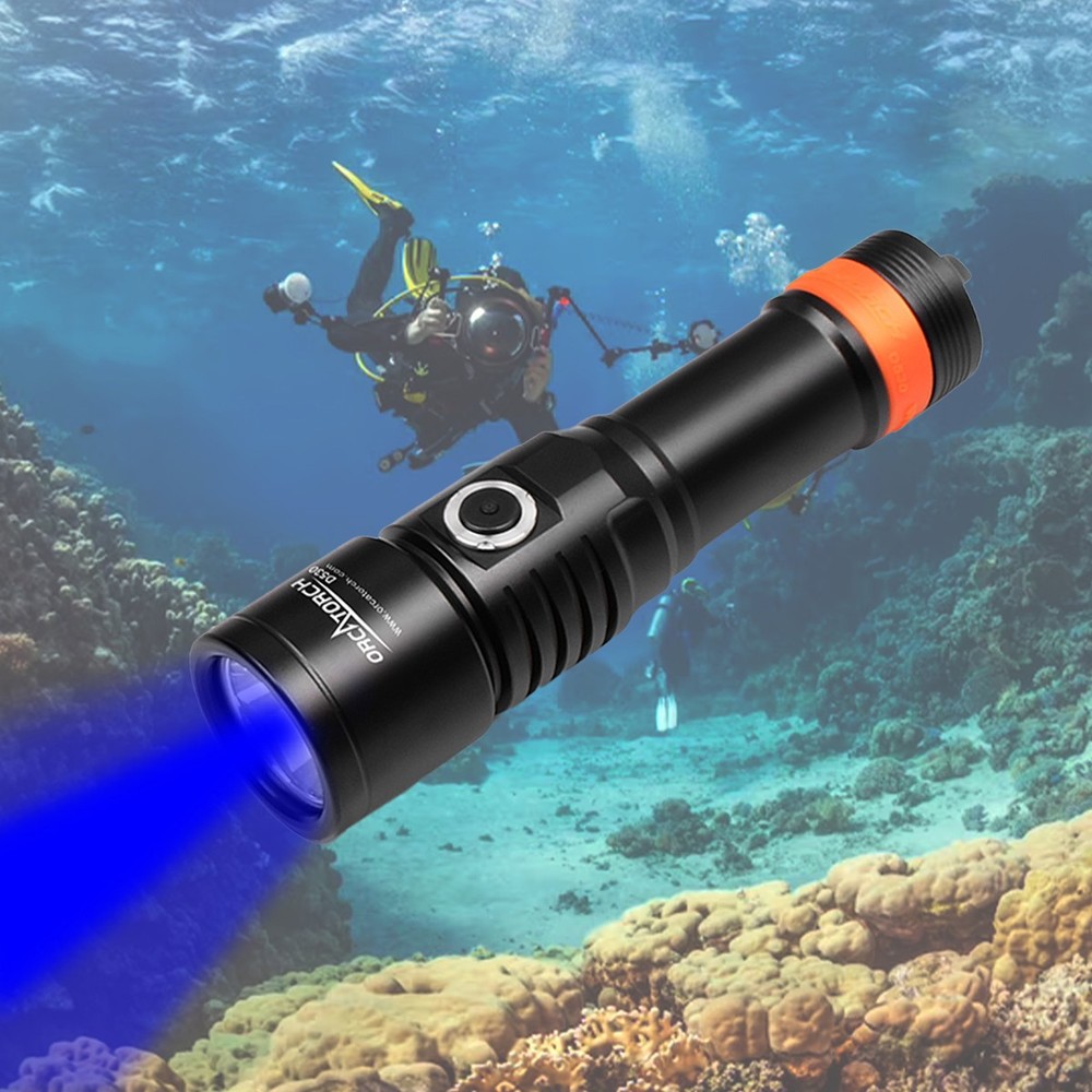 Orcatorch D530 1300 Lumens Dive Light