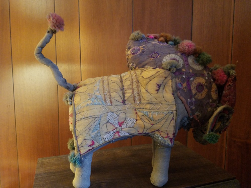 ANTIQUE DONKEY/MULE ***CLOTH, STUFFED***