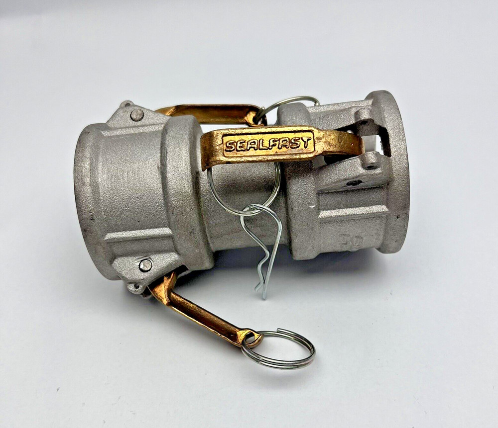 DD200 FM 2"X FM2" TYPE DD COUPLER SPOOL ALUMINUM HOSE CAMLOCK