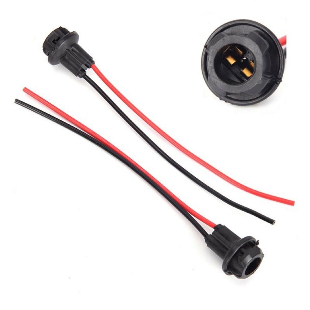 Universal Pigtail Wire Female Socket 194 Harness Front Side Marker Light Plug C