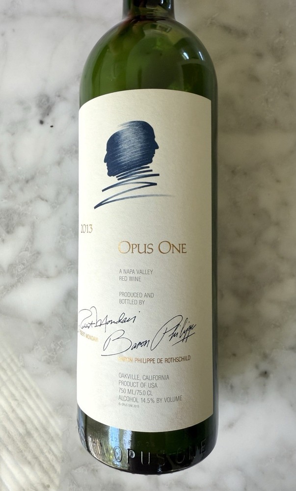 Opus One 2013 Napa Valley Empty Bottle