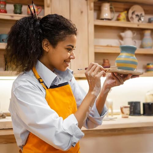 18 Pcs Pottery Tool Kit Polymer Clay Tools Modeling Clay Sculpting Tools Kit