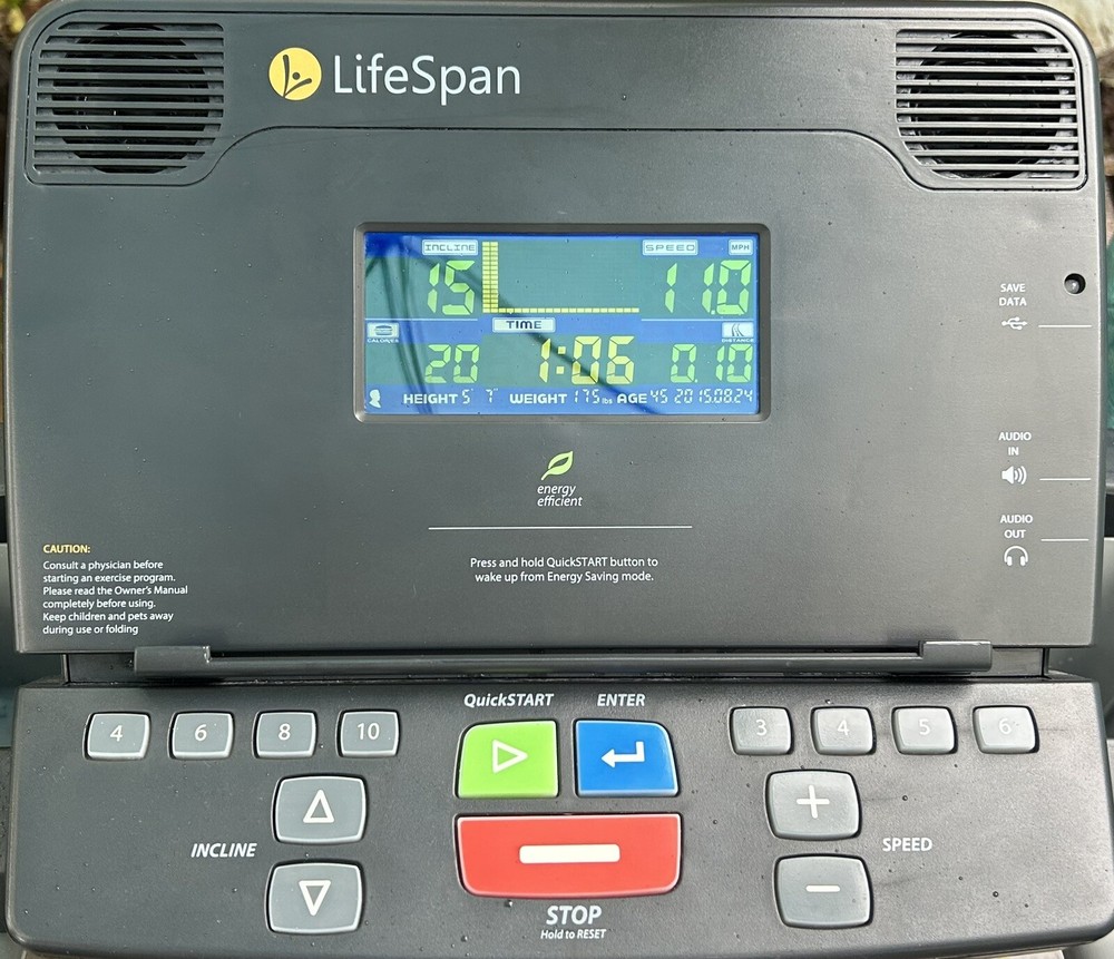 Treadmill LifeSpan TR 1200i Console/Display