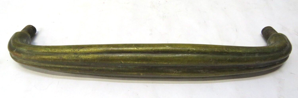 Antique Large Solid Brass Door Pull Handle 11 Inch 2Lb. 5 oz.