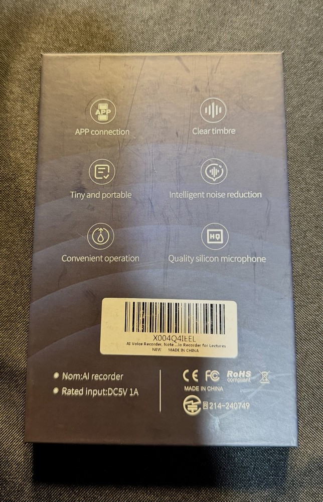 NOTE AI VOICE RECORDER- LANGUAGES CONVERTED TO TEXT. CHAT GPT EMPOWERED