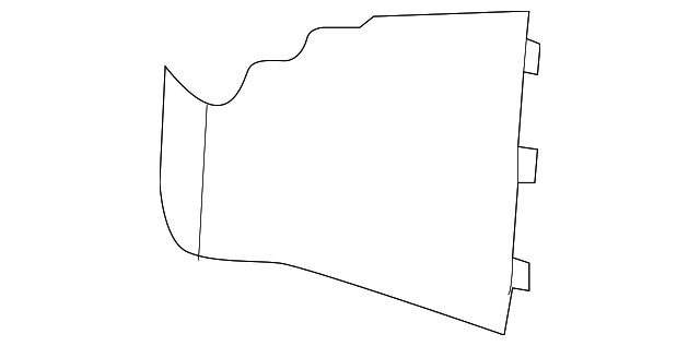 Genuine GM Lower Panel 22731679