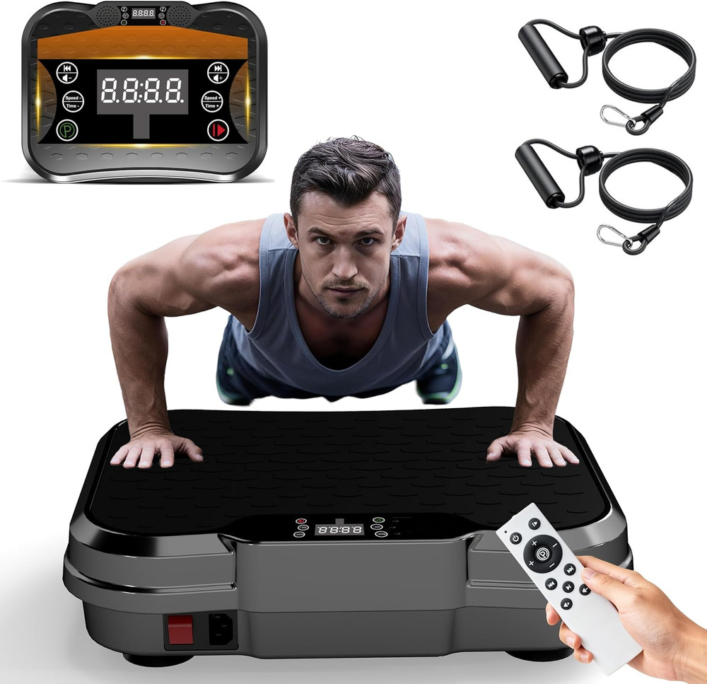 Vibration Exercise Plate for Full Body Workout, Shake Plate, Home Use