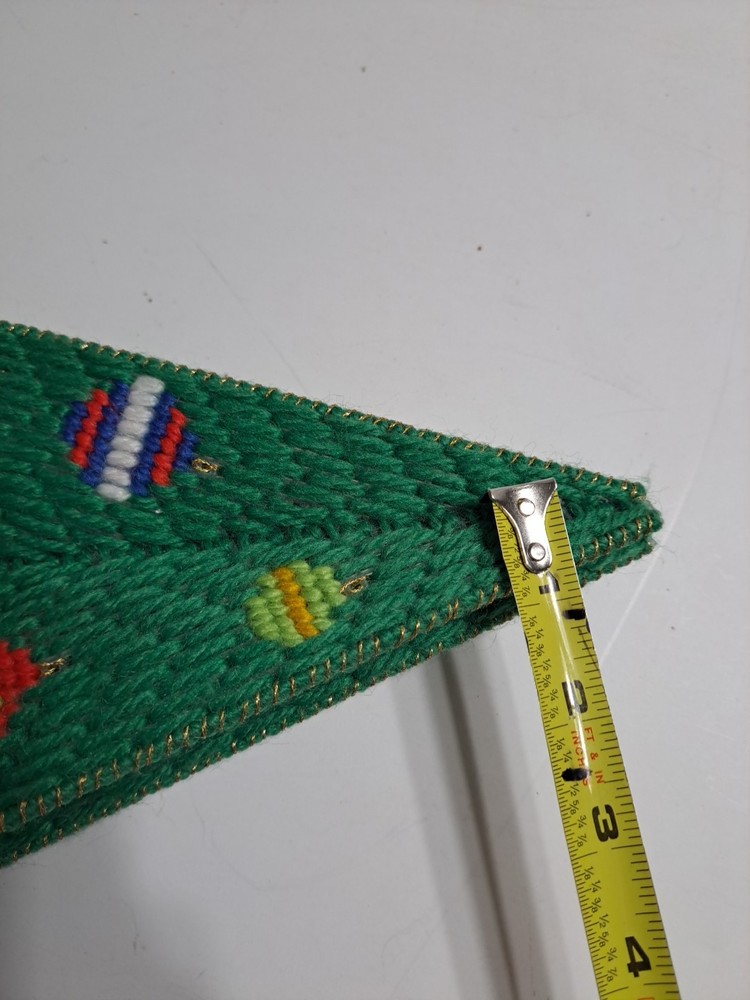 Hand Sewn Christmas Tree Shaped Decor