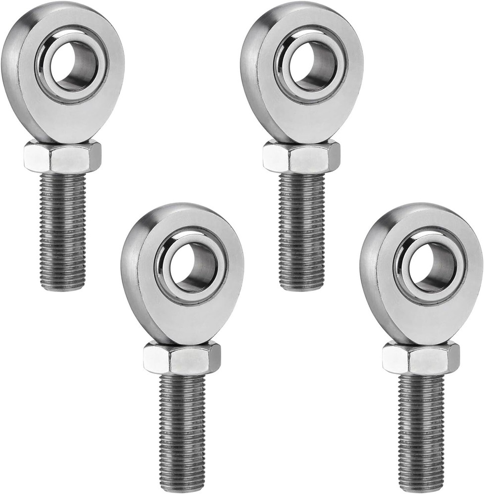 4x 1/2” Chromoly Heim Joints Rod End Kit Left & Right Hand Thread Heim Joint