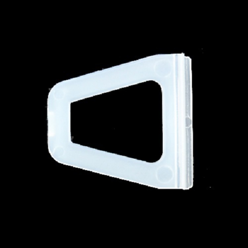 250 Pack - Hollow Pull Tabs for Window Screens - Black/White/Clear/Red