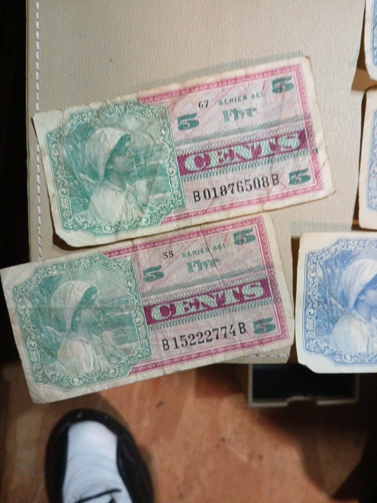 military banknote