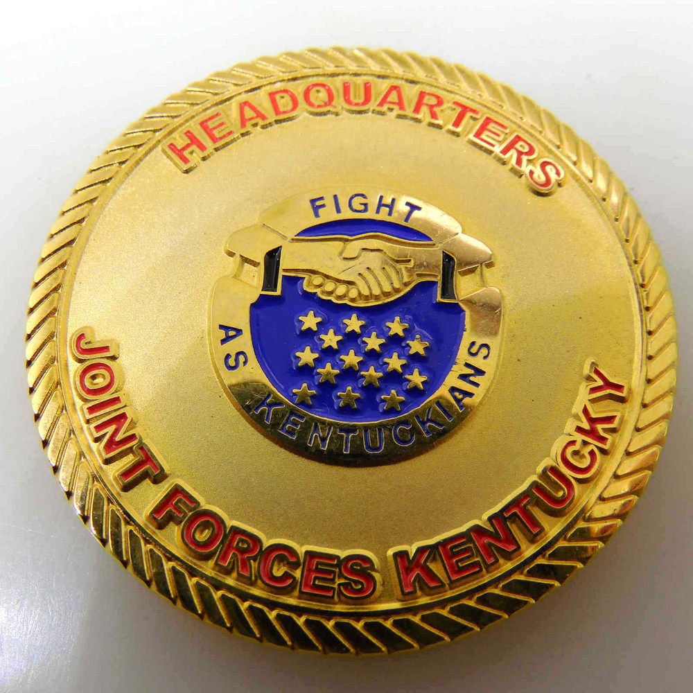 JOINT FORCES KENTUCKY HEADQUARTERS CHALLENGE COIN