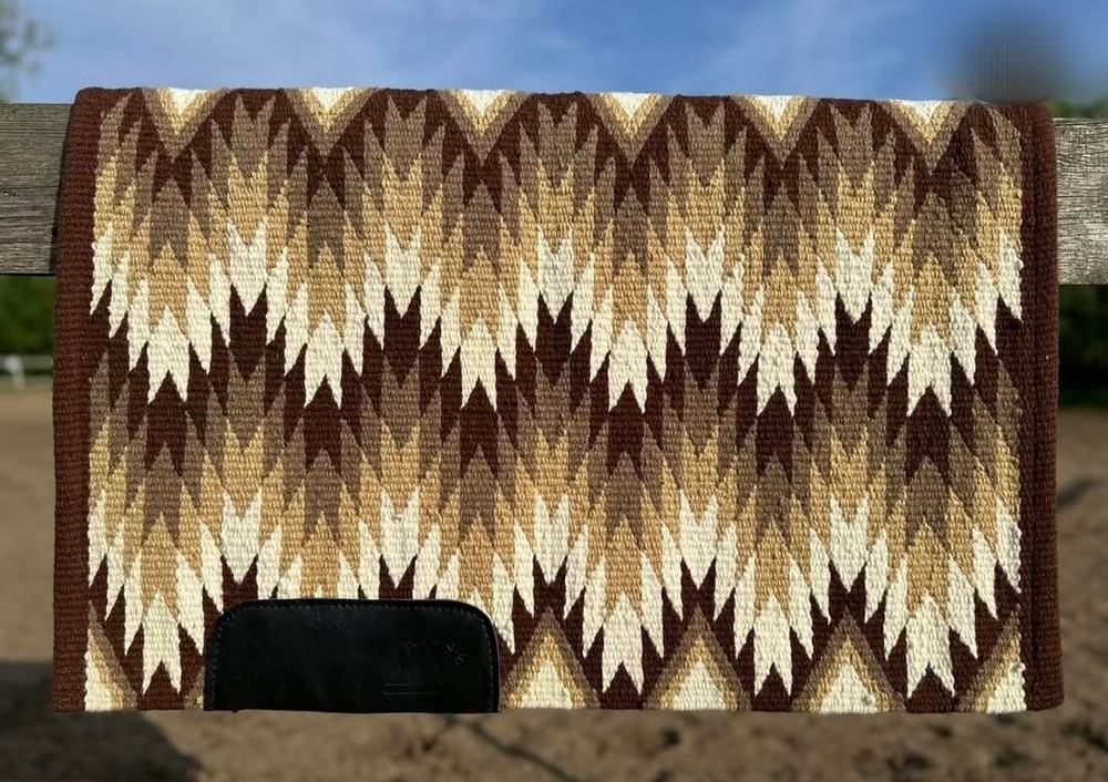 Premium Ranch pad 34*38 brown white  coffee