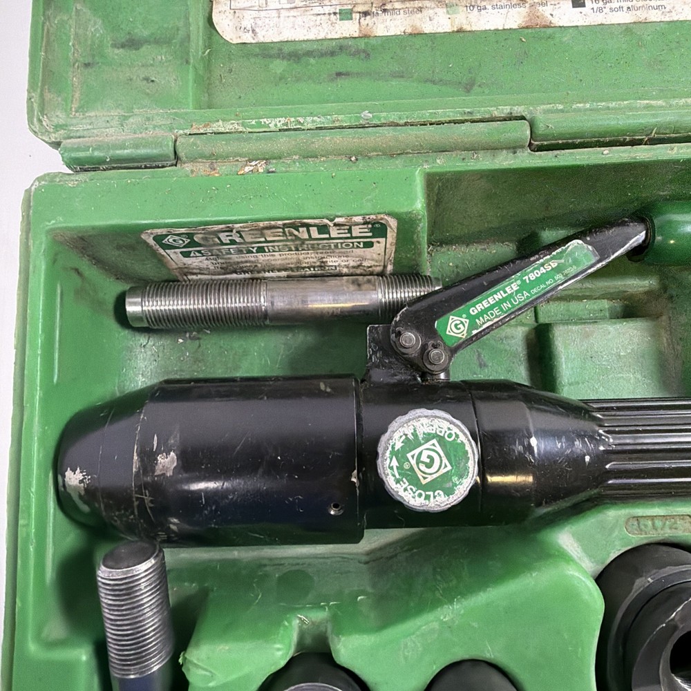 Greenlee 7804SB Hydraulic Punch Driver Quick-Draw