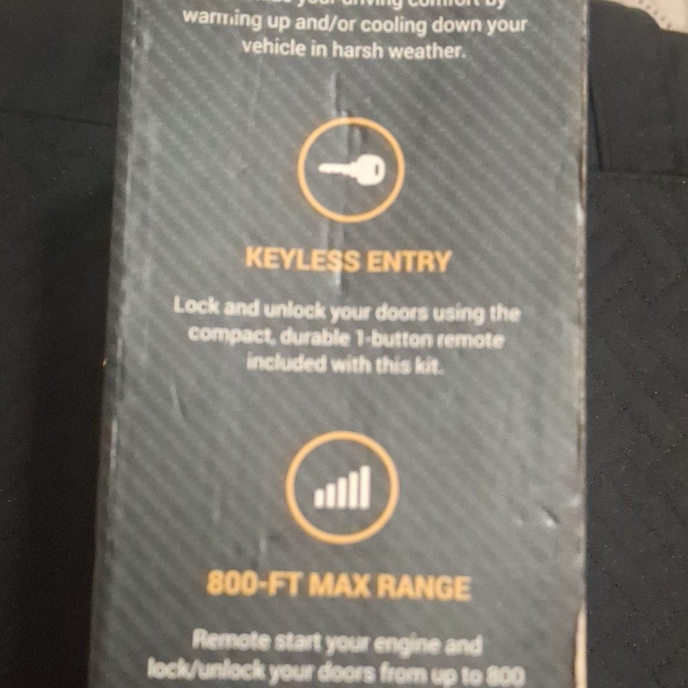 Computer RS1B-AL Universal Remote Starter.