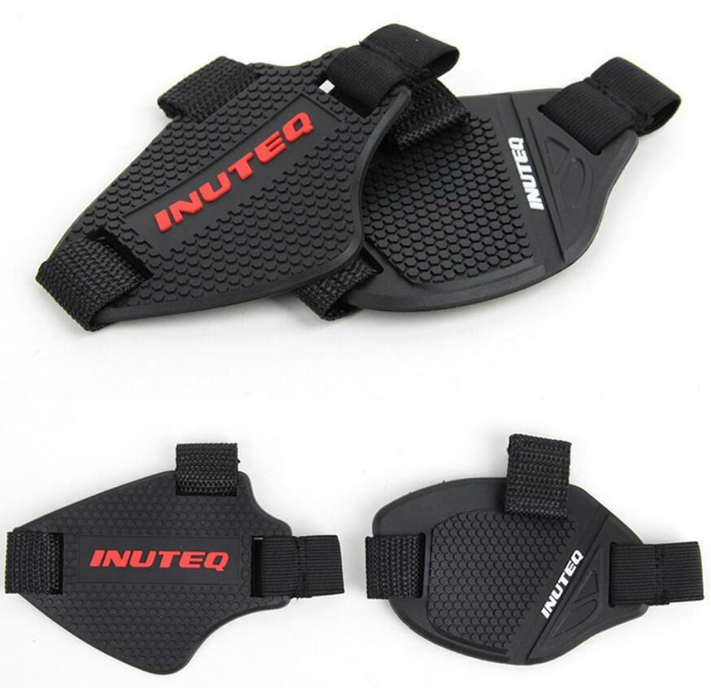 2X Motorcycle Shift Shoe Boot Protector Covers Guard Protective Gear Shifter Pad