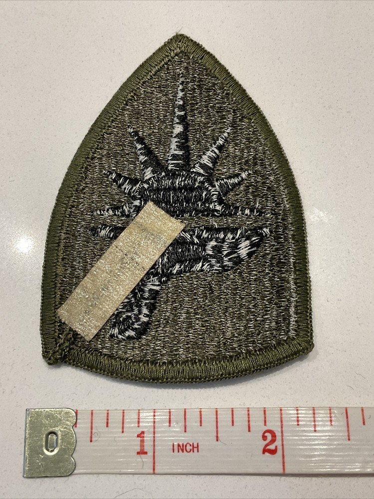 VIETNAM ERA PATCH U.S. ARMY INTELLIGENCE CORPS COMMAND SUBDUED MERROW PATCH