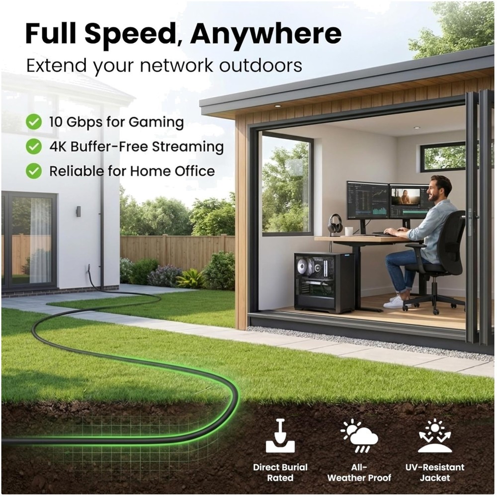 Cat6 Ethernet Cable 150ft - High-Speed Performance