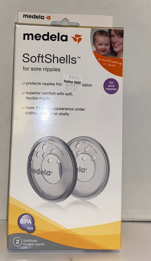 Medela SoftShells Breast Shells for Sore Nipples Soft Shells 80210