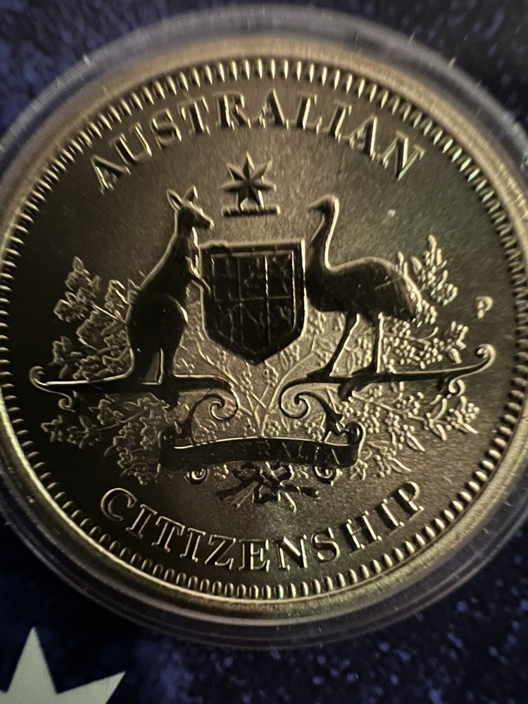2021 $1 Australian citizenship coin