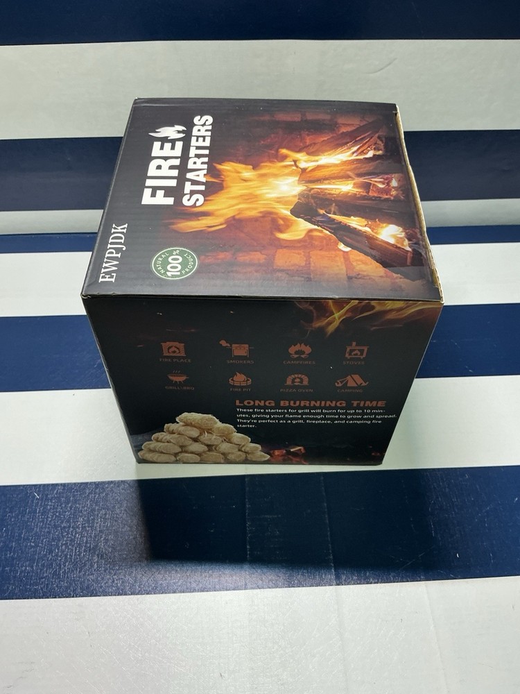 Fire Starters, 76 Pcs, 100% All Natural