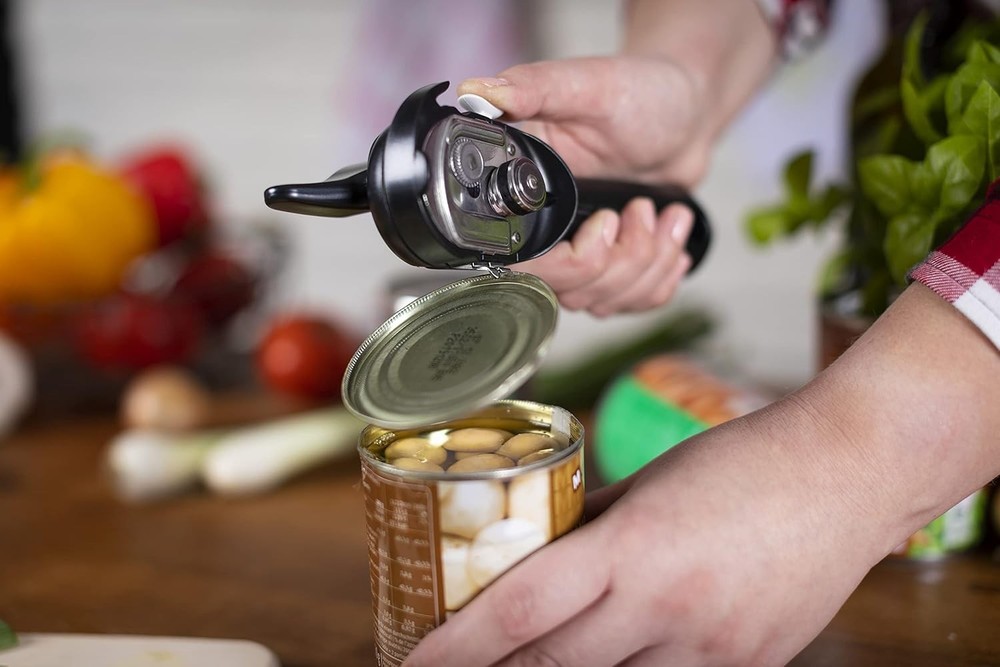Can Opener Safety LidLifter Smooth Touch Ring Pull Easy Open Kitchen Tool