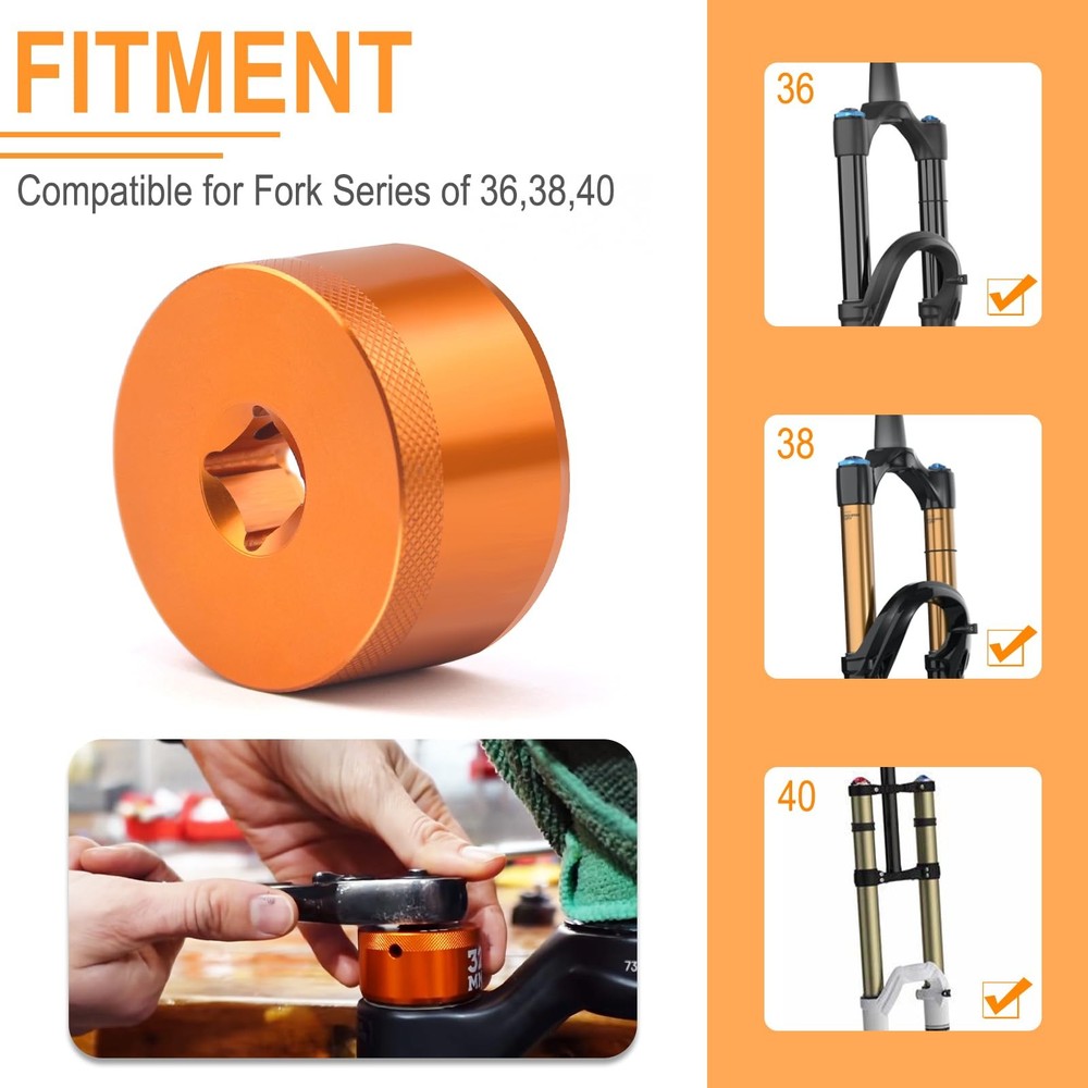 32mm Bike Fork Topcap Socket Tool Compatible for Fox Series of...