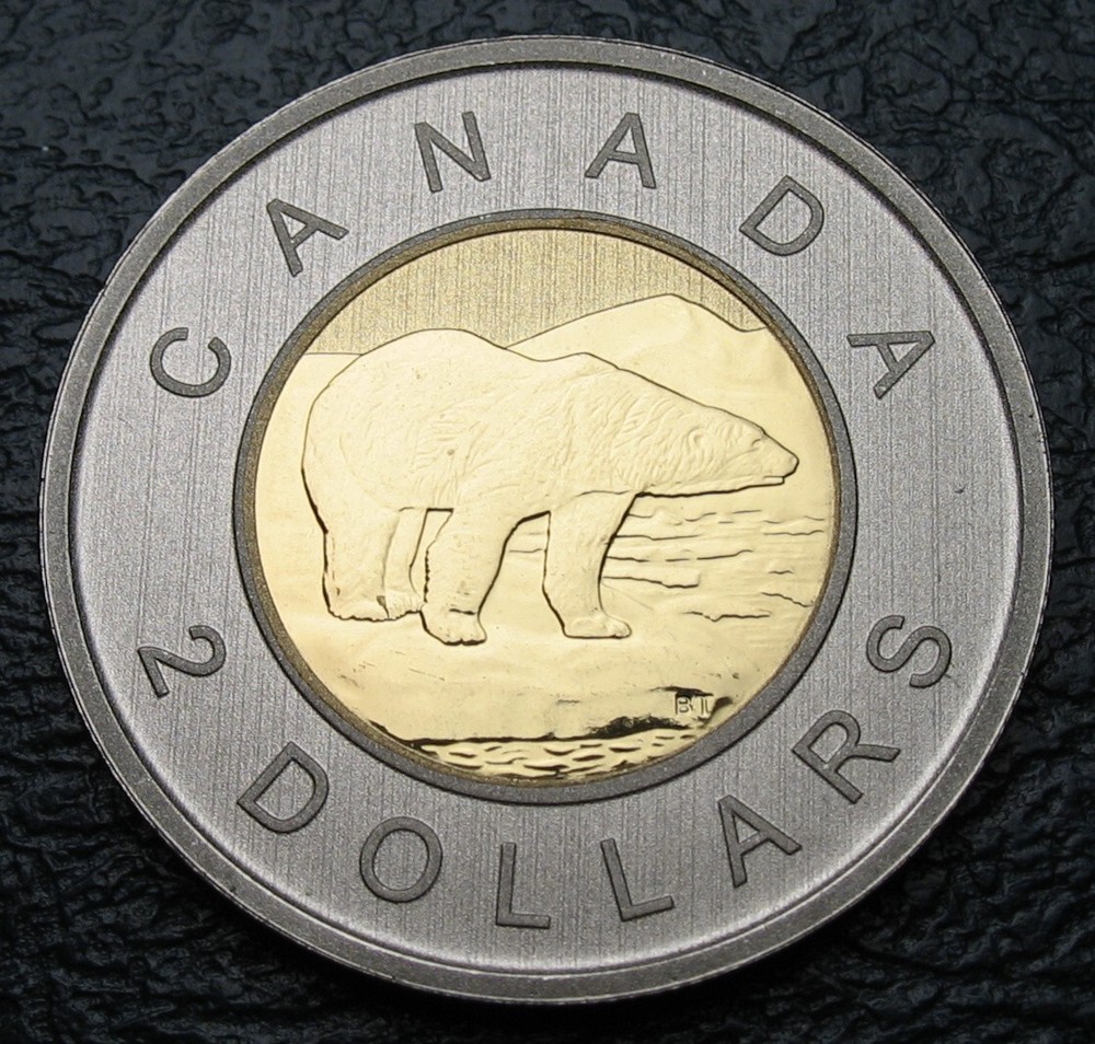 Canada 2013 $2 Polar Bear Specimen Uncirculated