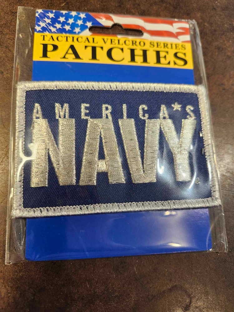 US Navy "America's Navy" Hook & Loop Patch (N279)