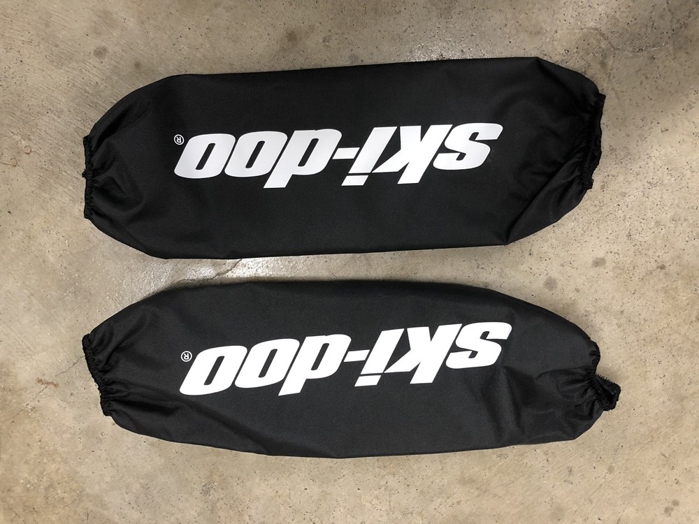 SKI-DOO BLACK SHOCK COVERS 860201128
