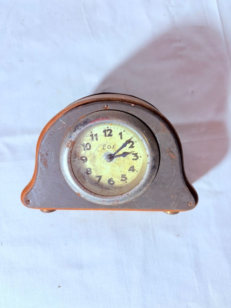 Antique 1930s EOS Butterfly Alarm Clock