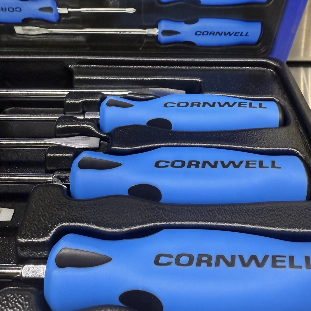 New Cornwell 6 Piece Screwdriver Set CSD86S
