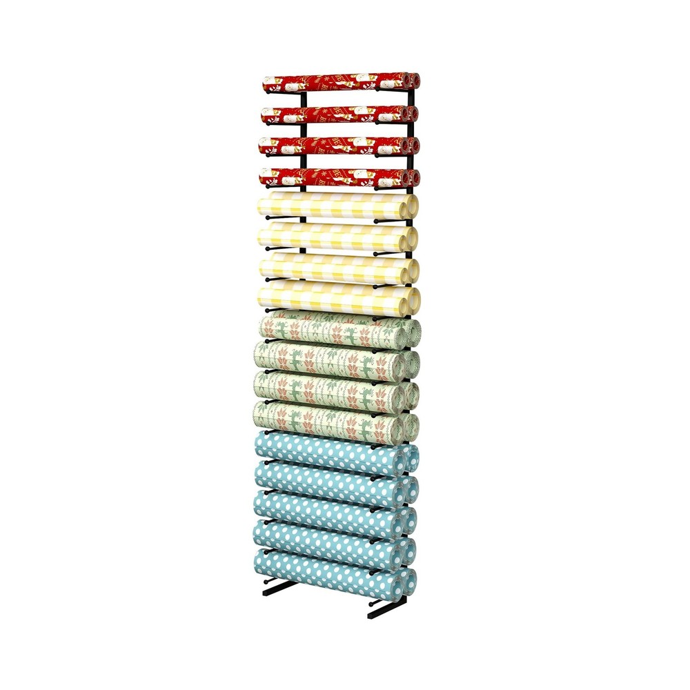 Large Blueprint Storage Rack, Wall Mount Vinyl Roll Storage Rack, Heavy Duty ...