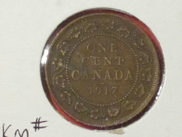 1917 Large Cent - Canada - KM# 21 Very nice