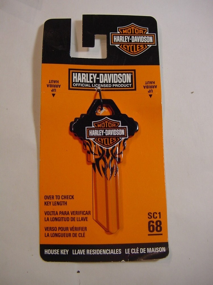 NEW - HARLEY DAVIDSON HOUSE KEY BLANK SC1 68
