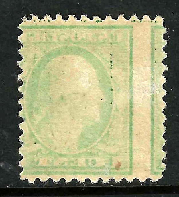 Awesome Offset Error 1 Cent Untyped Washington Franklin US 61B37