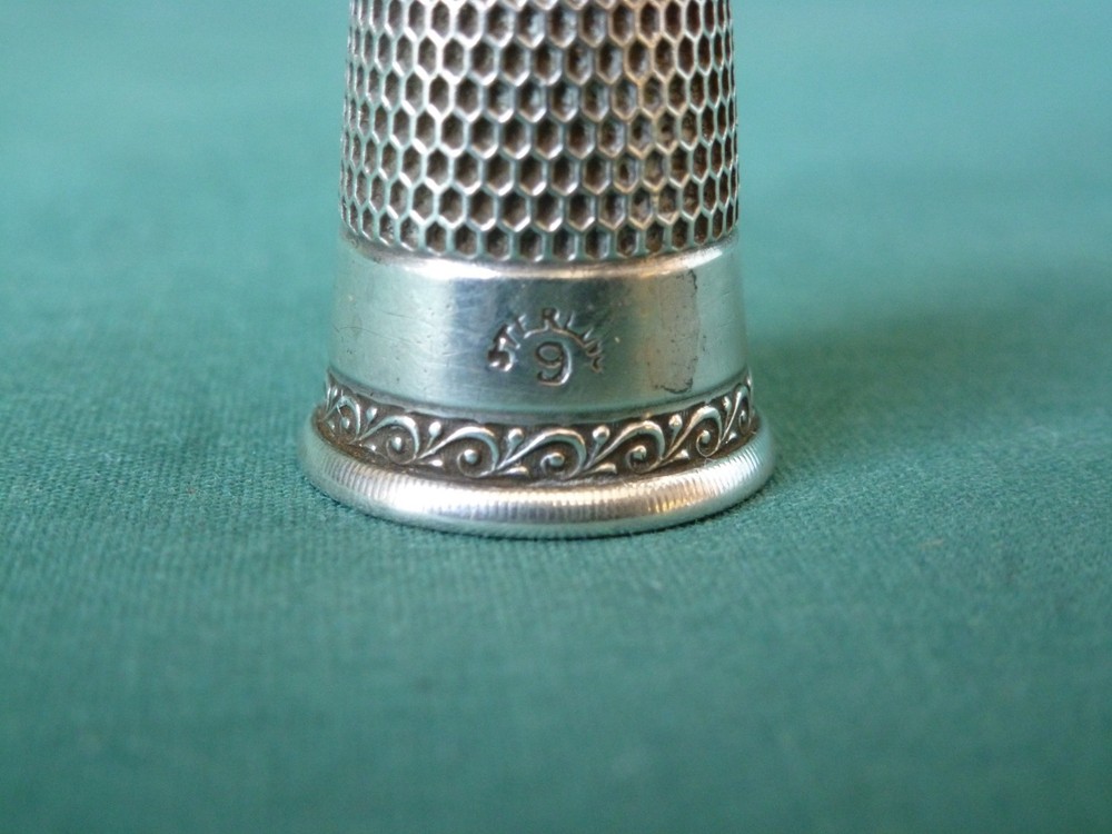 925 Sterling Silver Thimble 9