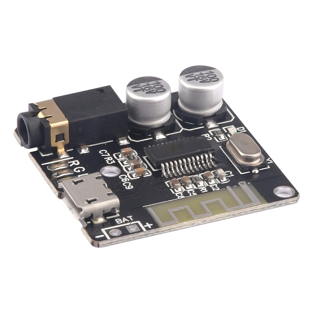 10PCS VHM-314 Bluetooth 5.0 Amplifier Board Audio Lossless MP3 Decoder Module