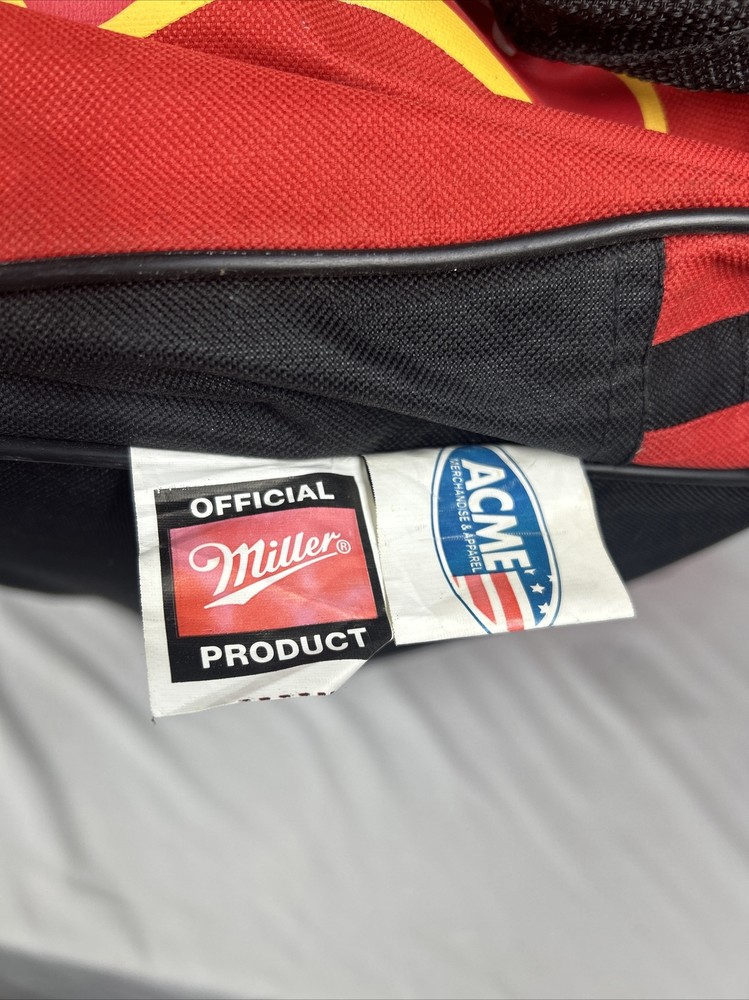 Miller High Life Red Rolling Cooler