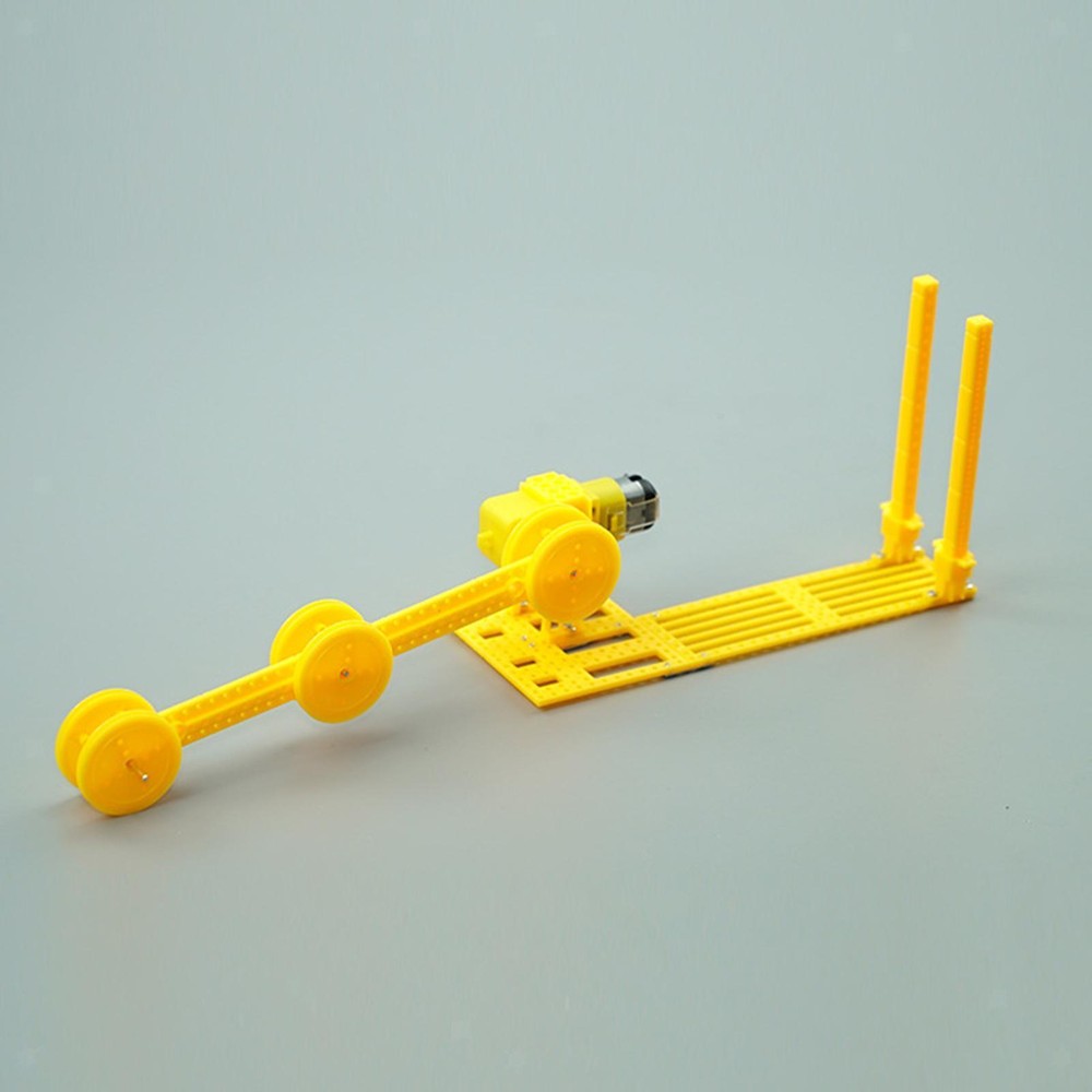 DIY Scientific Experiment Conveyor Belt Developing Intelligent Electric